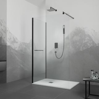 Душевой уголок RGW WA-005-1B (WA-002B+Z-060-2B) 351005110-14 110x100см чёрный